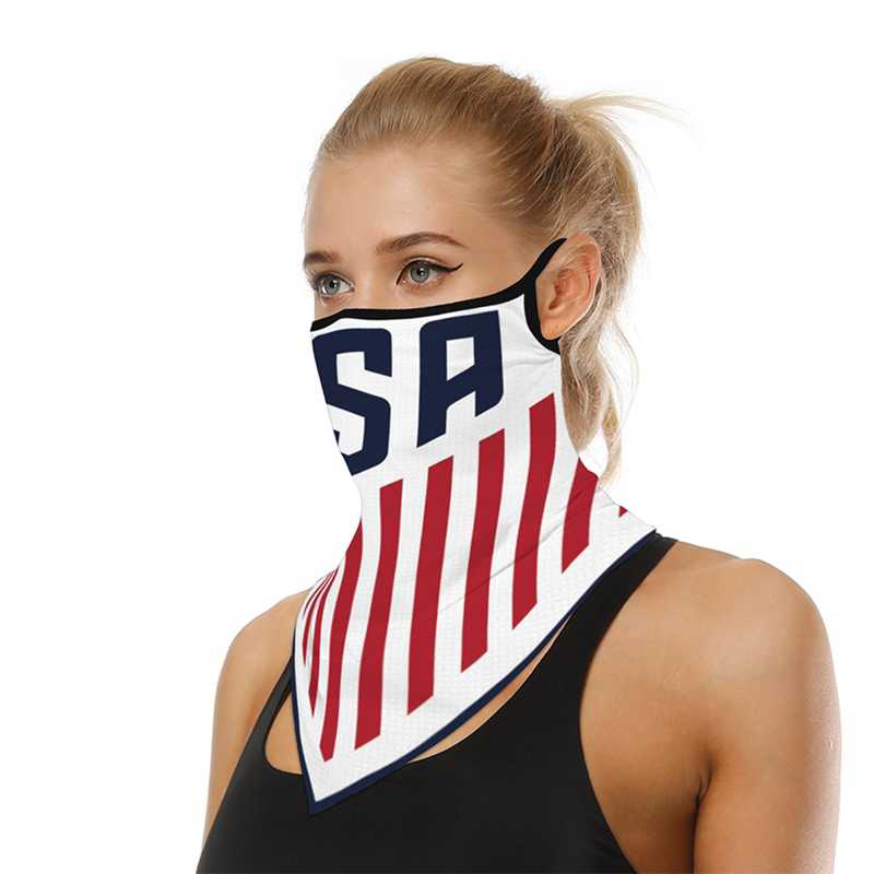 Triangle Cycling Neck Gaiter w/ Ear Loop 2