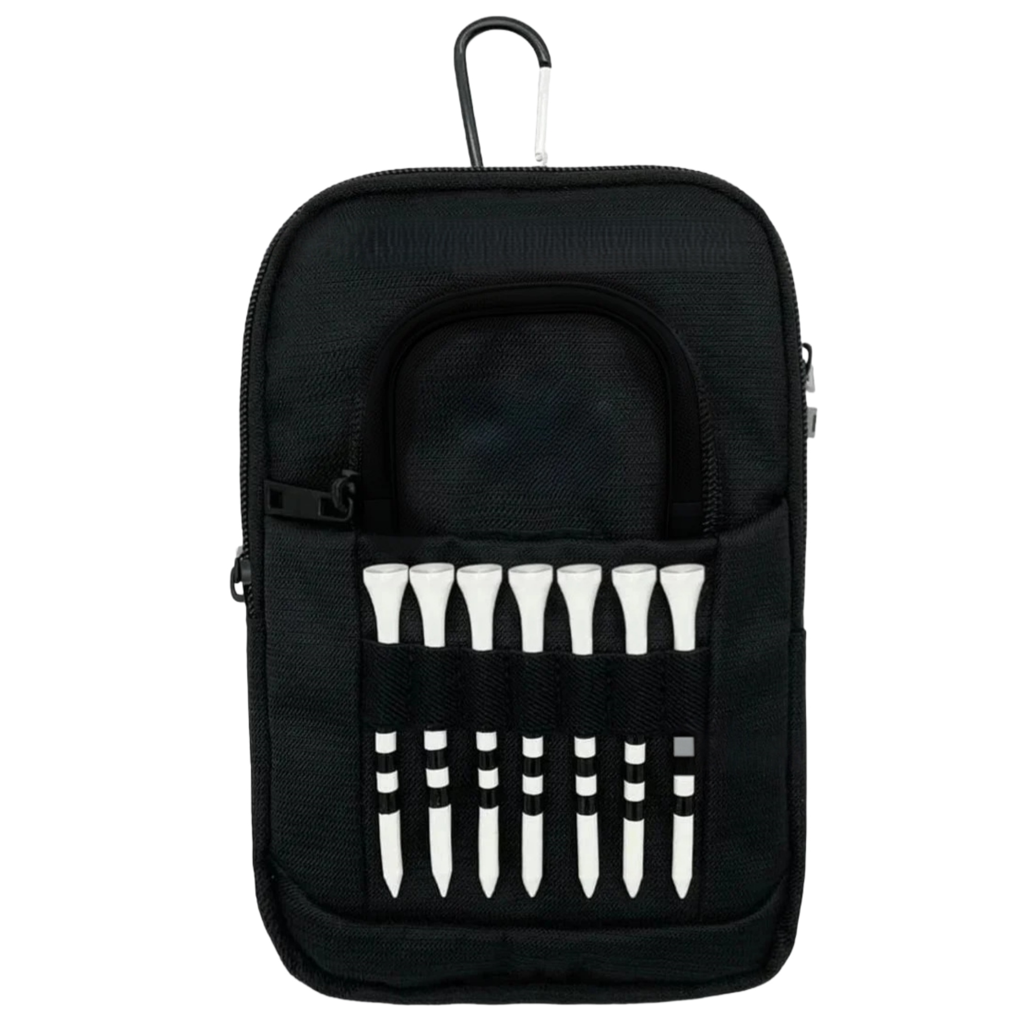 Multi-Pockets Golf Bag Pouch with Detachable Clip 6