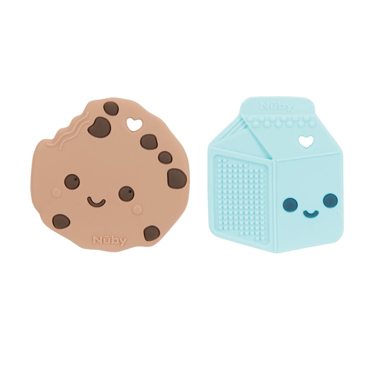 Nuby Milk & Cookie Teethers - 2 Pack 1