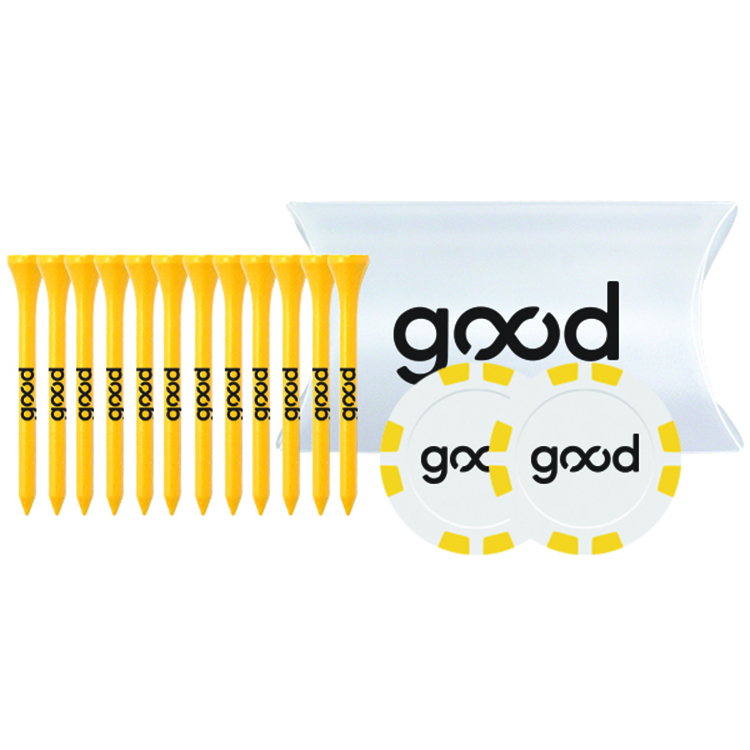 Tee and Poker Chip Pillow Pack