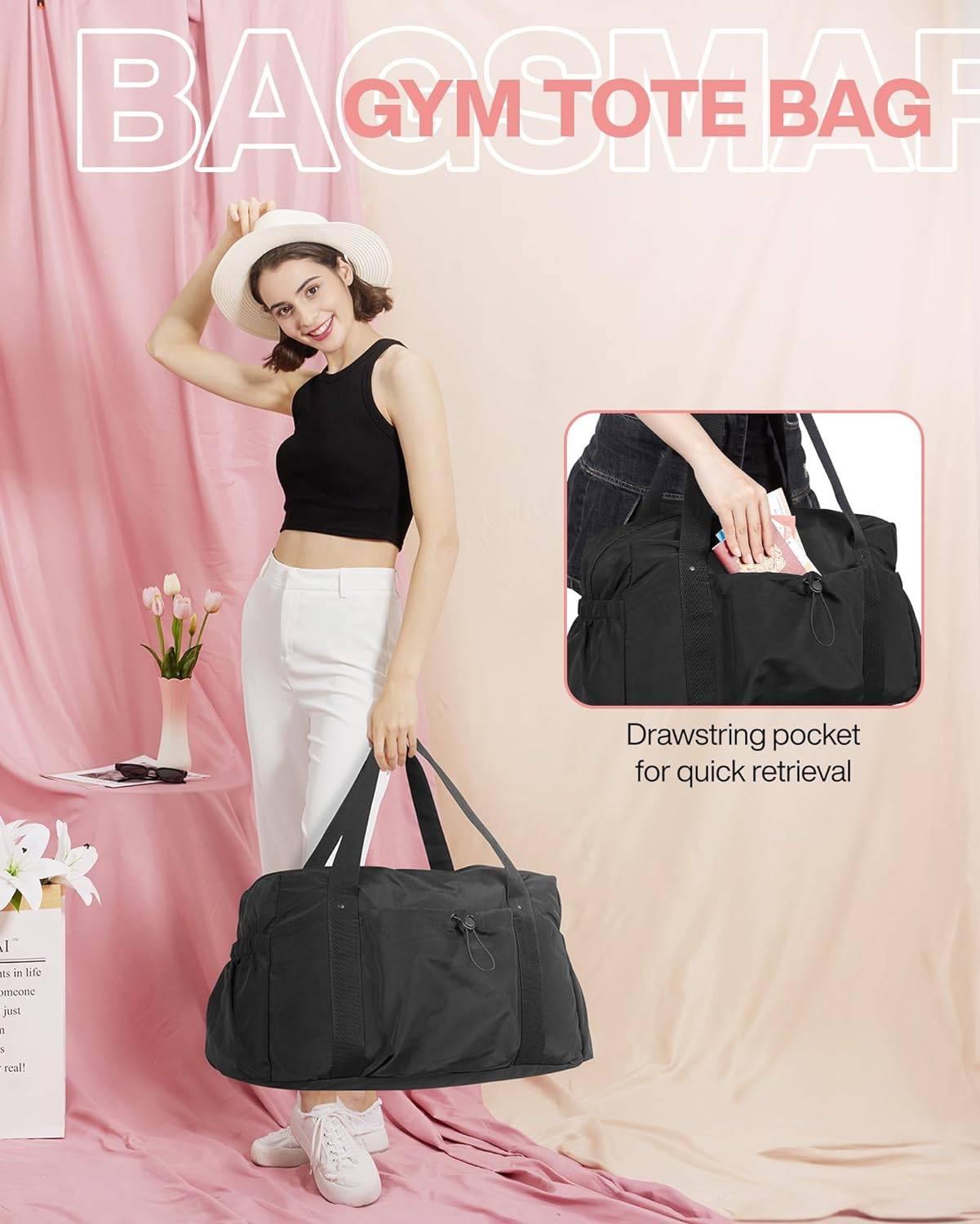 Oxford Foldable Travel Duffle Bag 4