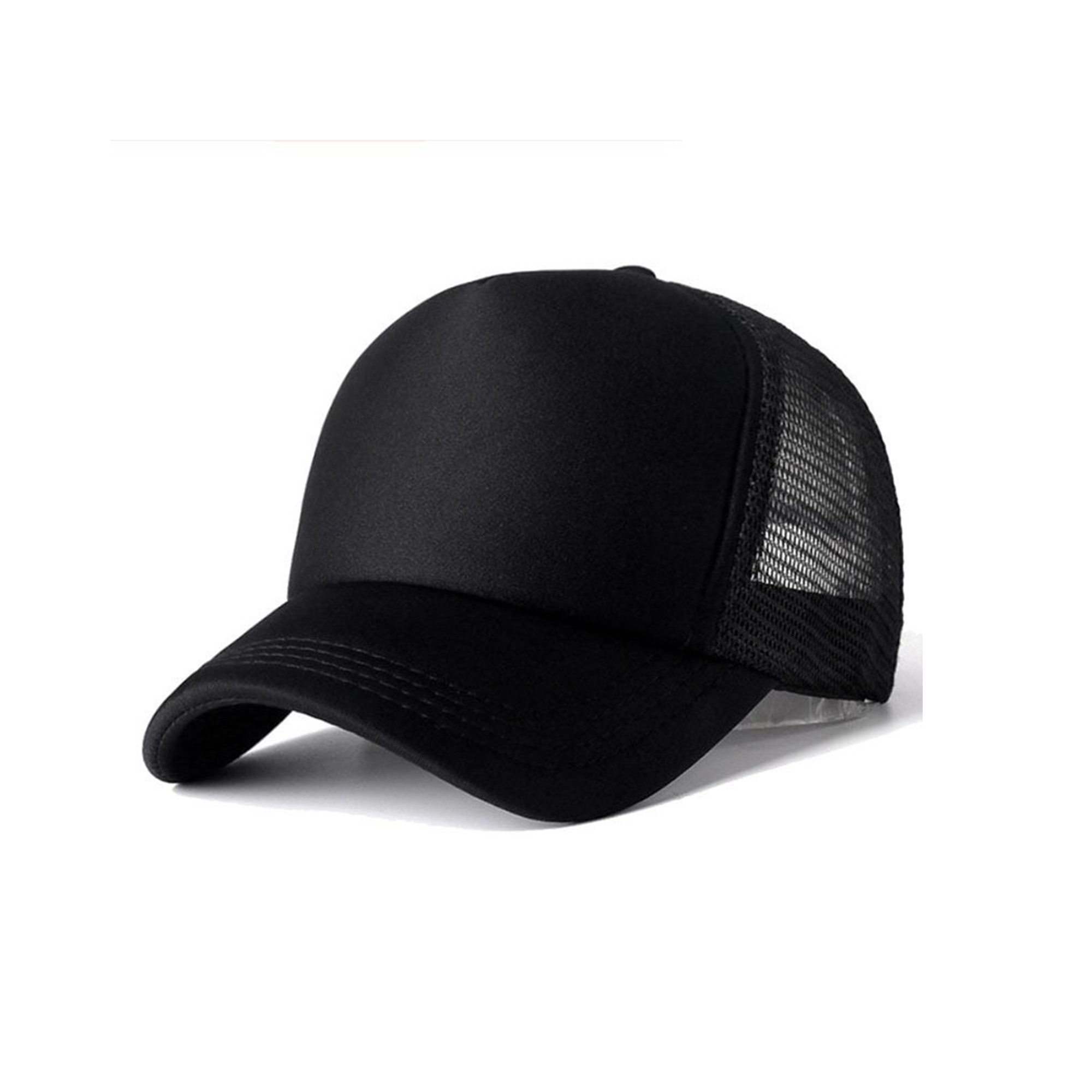Polyester Multi-Color Mesh Baseball Cap 1