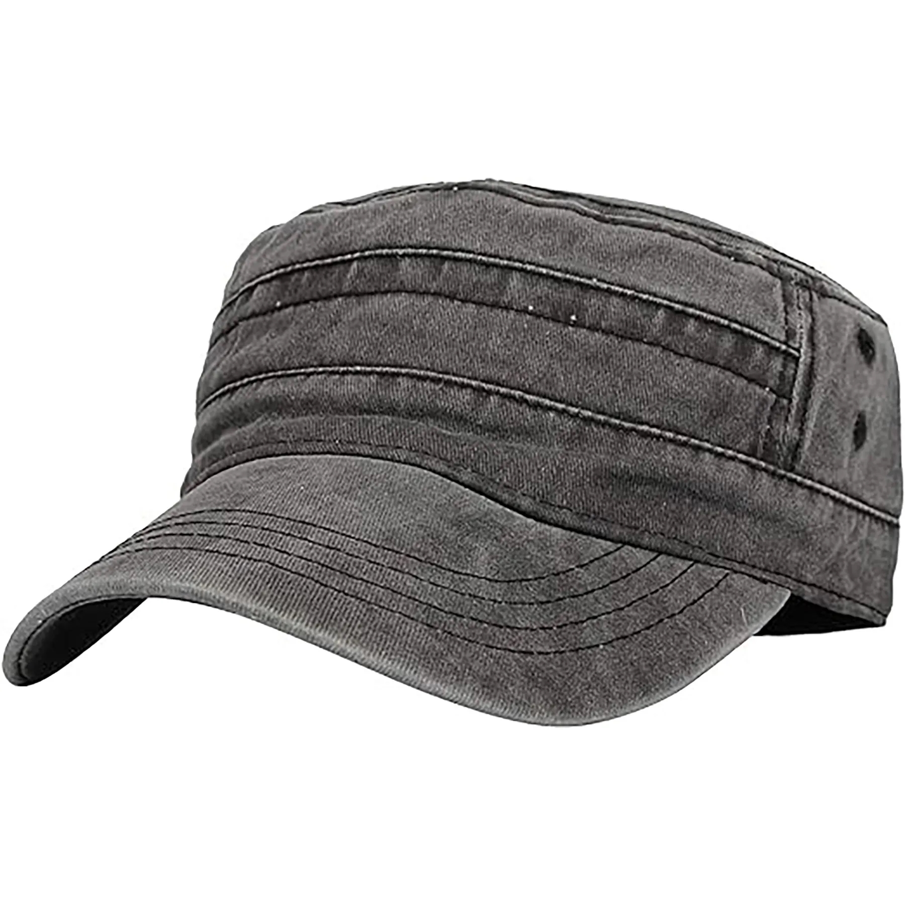 Washed Cotton Cadet Cap 4