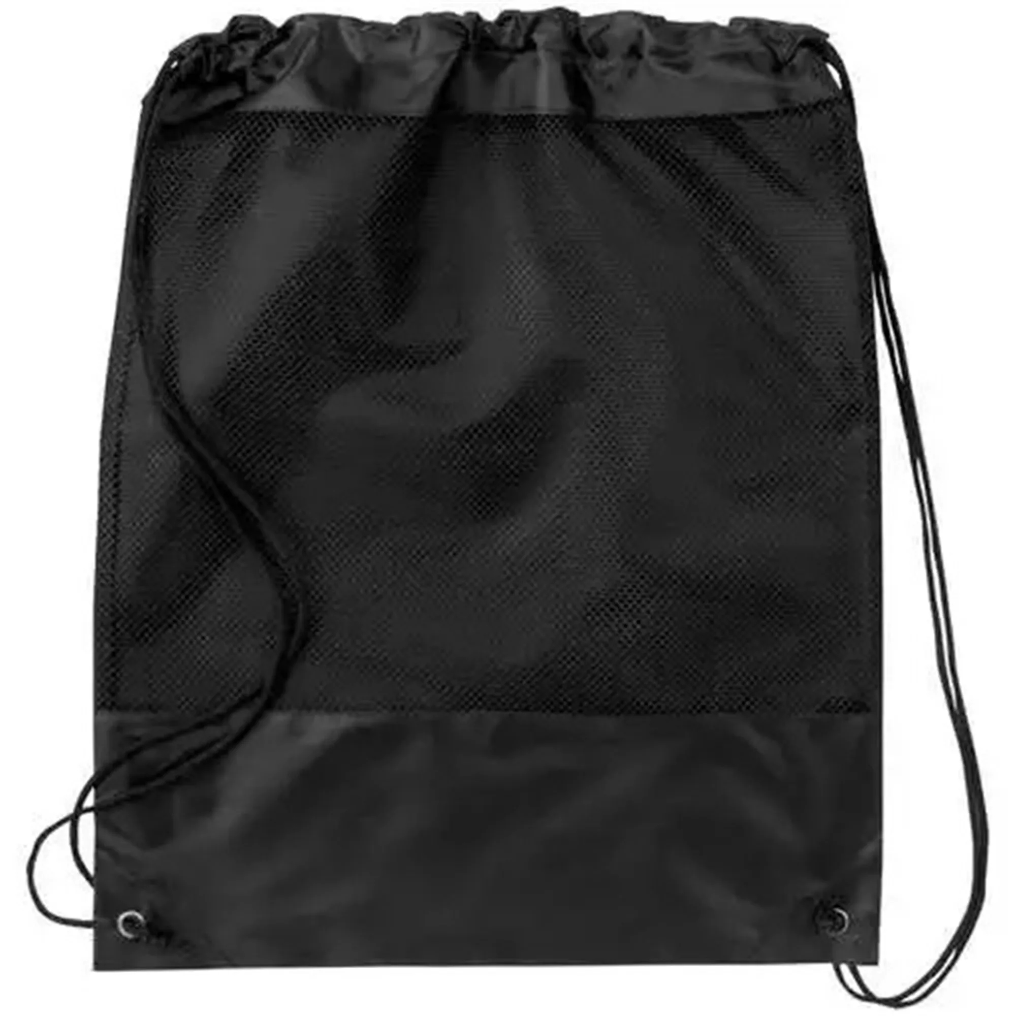 Mesh Drawstring Backpack Bag 1
