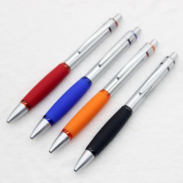 Rubber Grip Ballpoint Pens 4