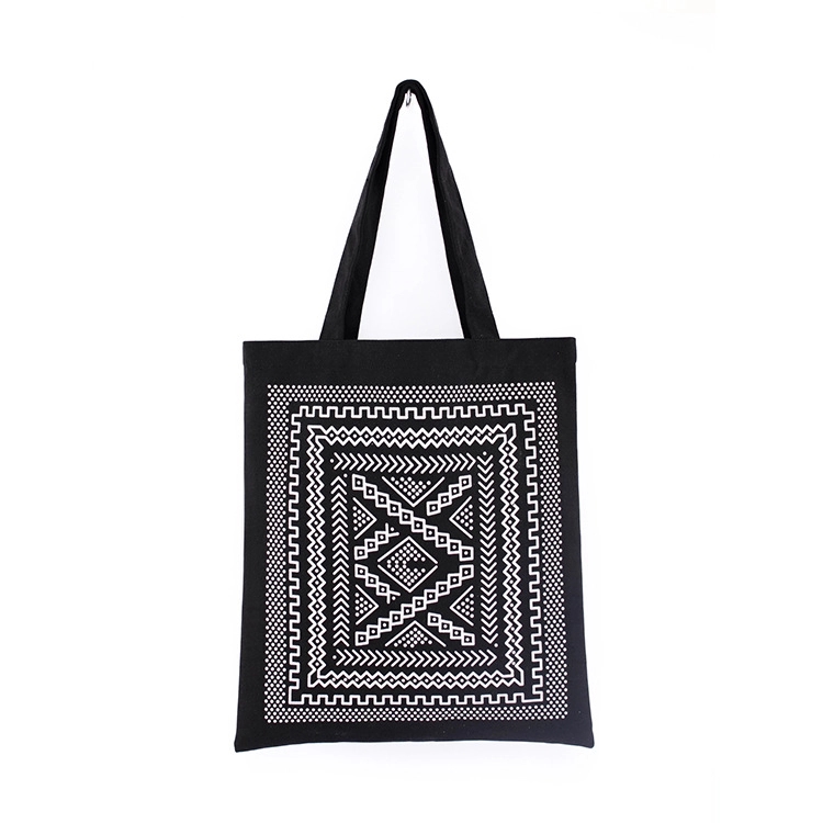 Canvas Tote Bag Reusable Shopping Bag, custom tote bag with logo imprint 2
