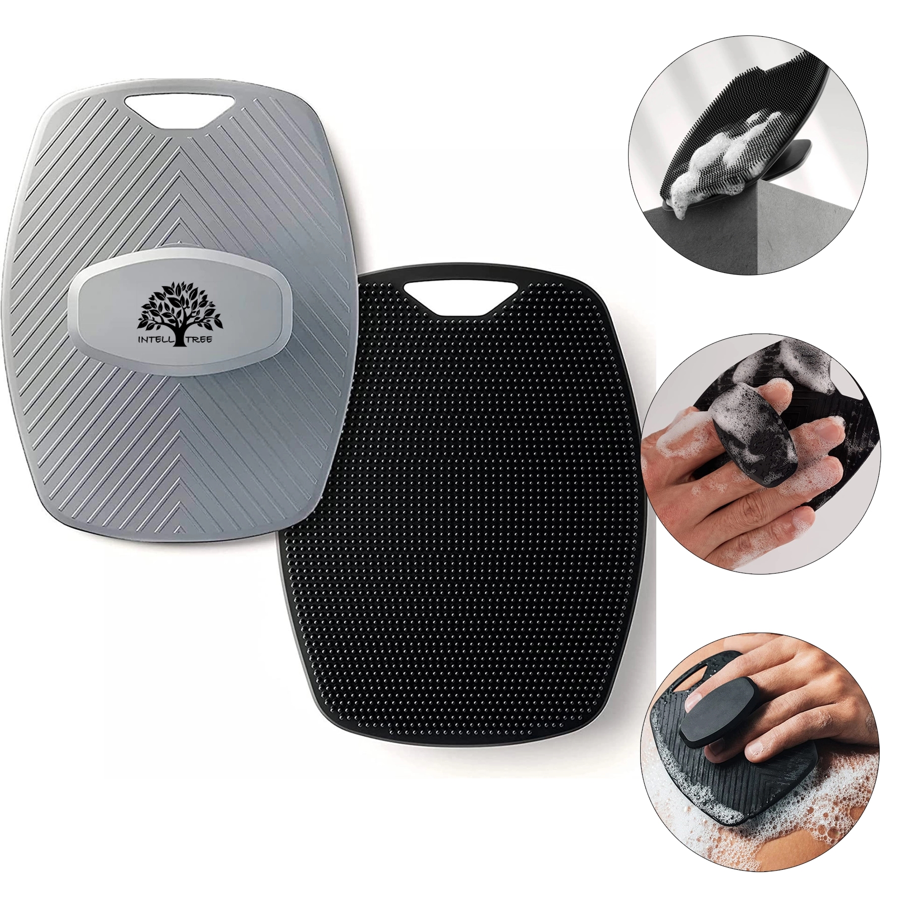 Premium Soft Silicone Body Scrubber Bursh 1