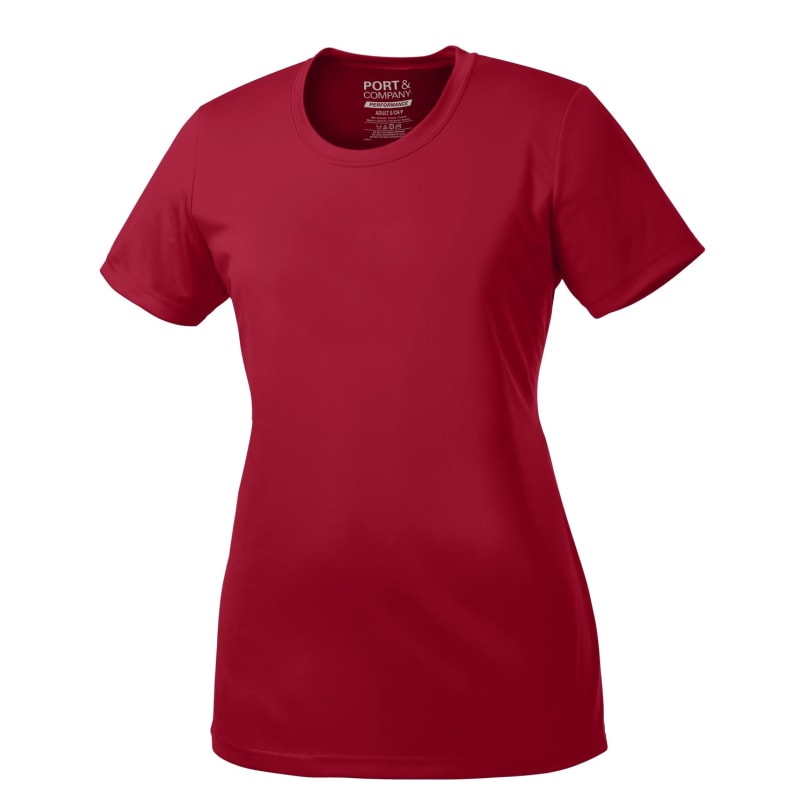 Port & Company Women's Performance Tee. 6