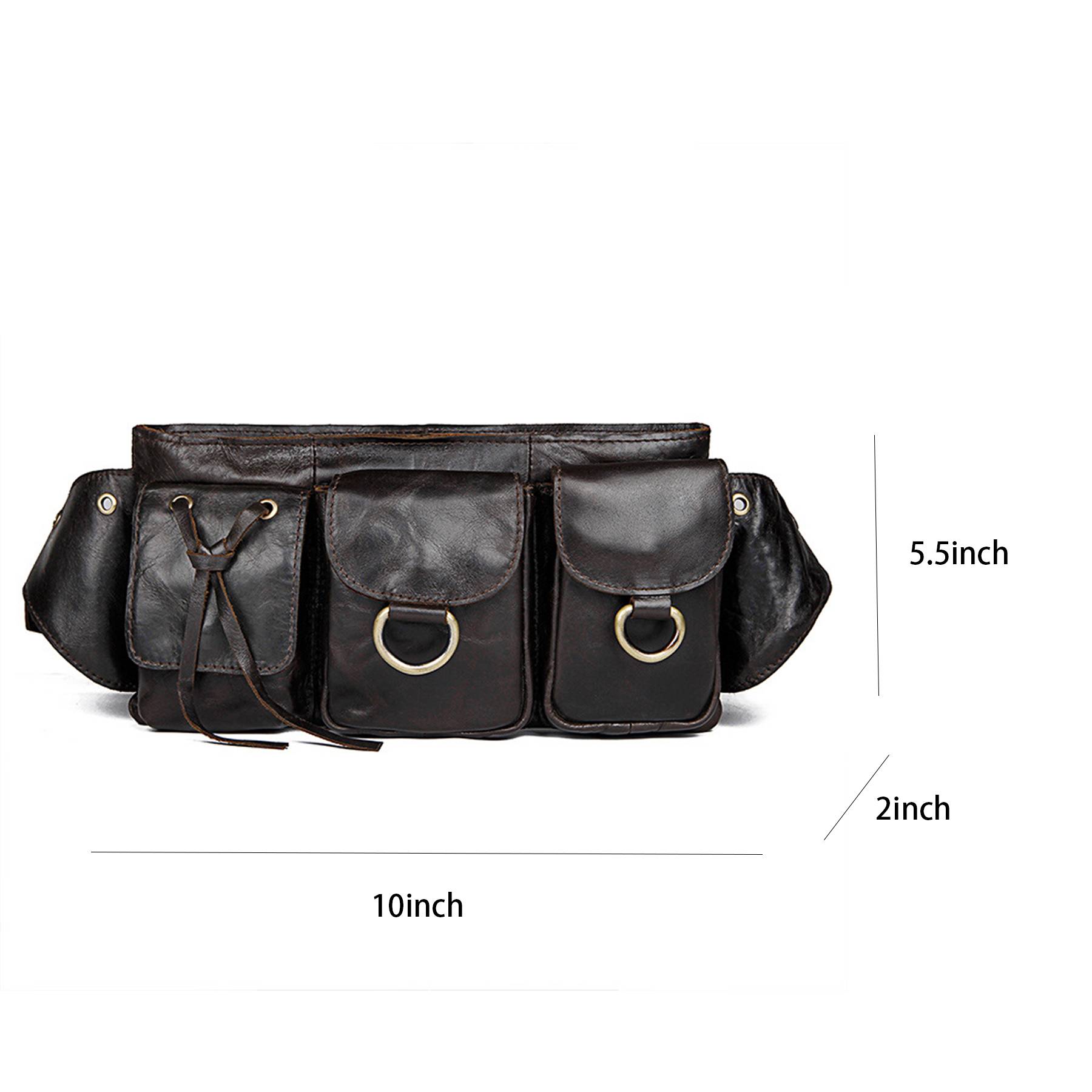 Leather Waterproof Fanny Bag 3
