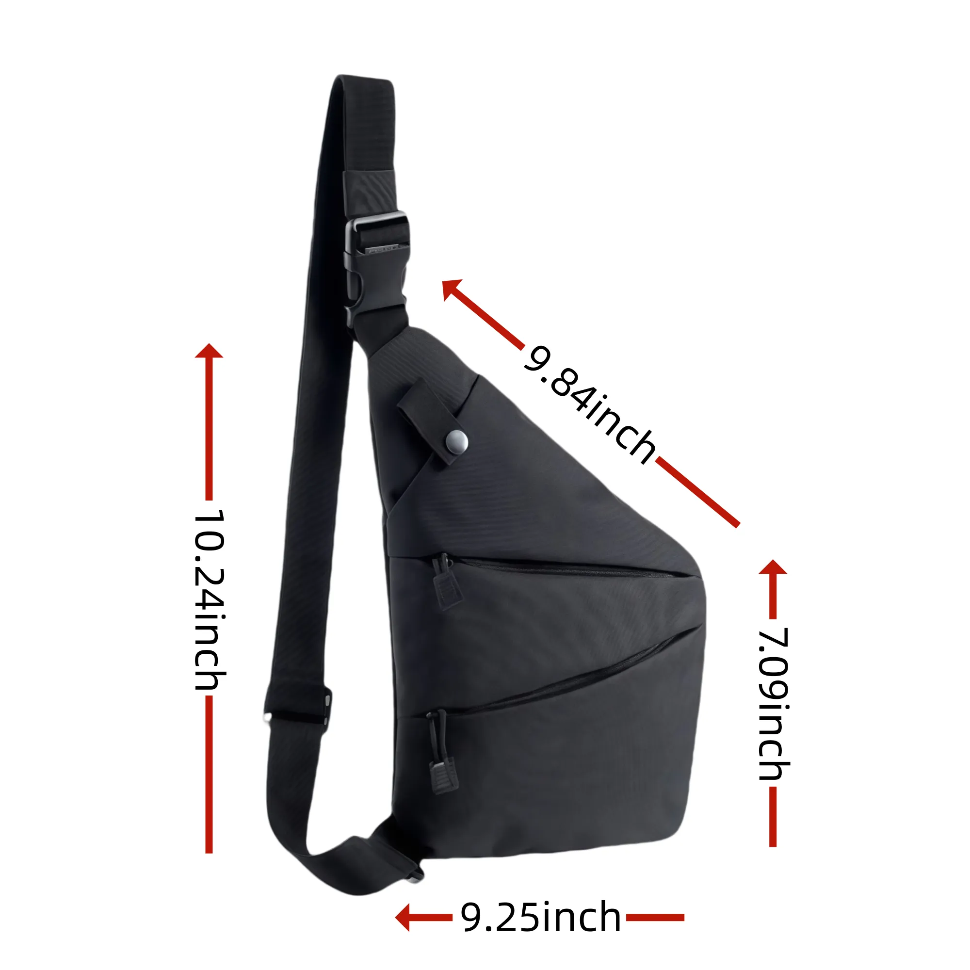 Outdoor One-Shoulder Crossbody Anti-Theft Bag 4