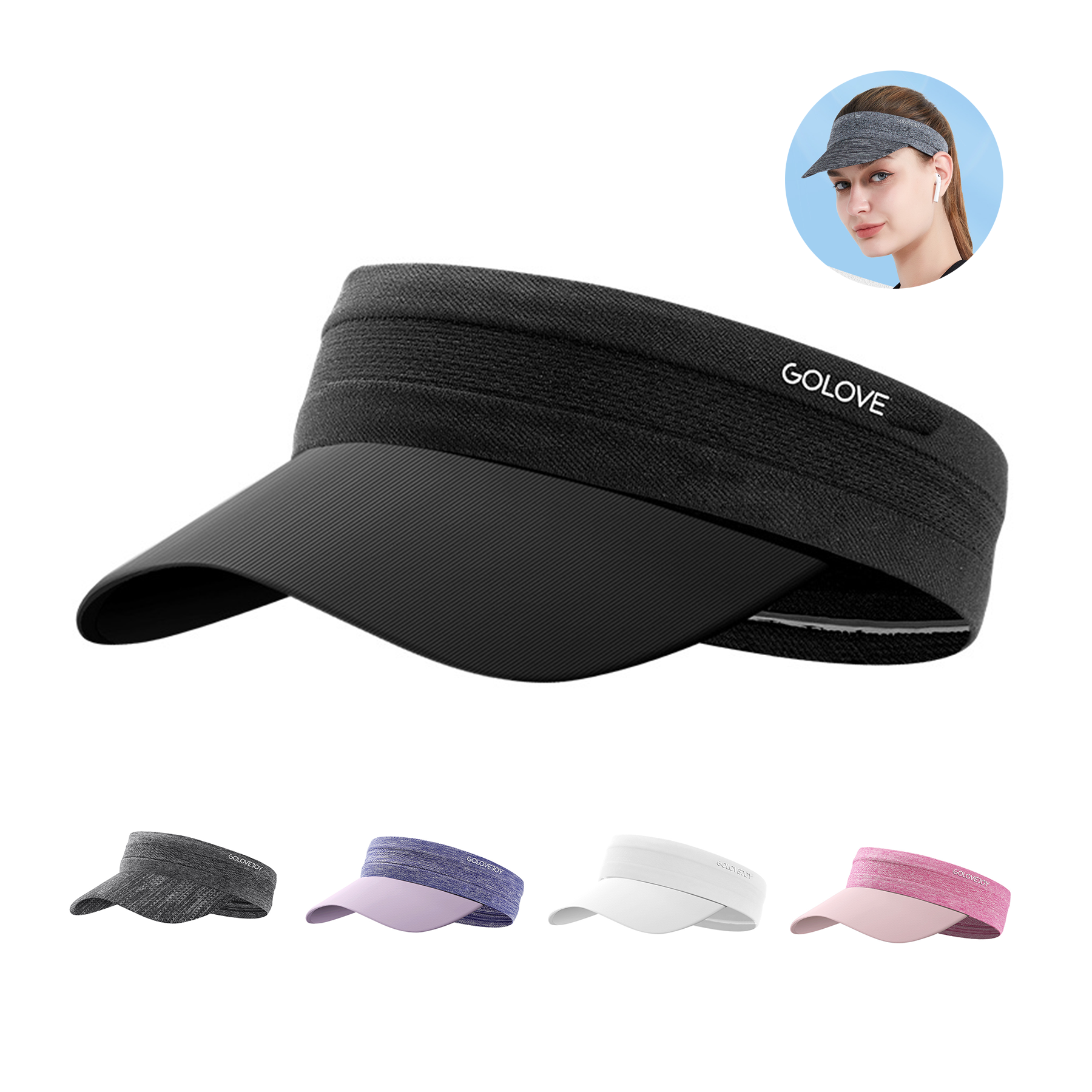Sports Sun Visor Hats 1