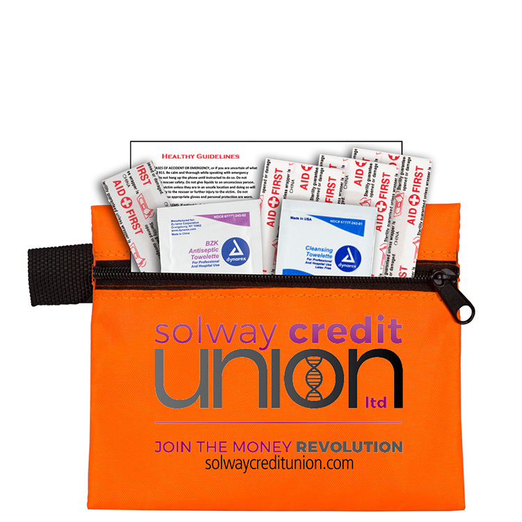 "TAG-A-LONG" 7 Piece First Aid Kit Components 26