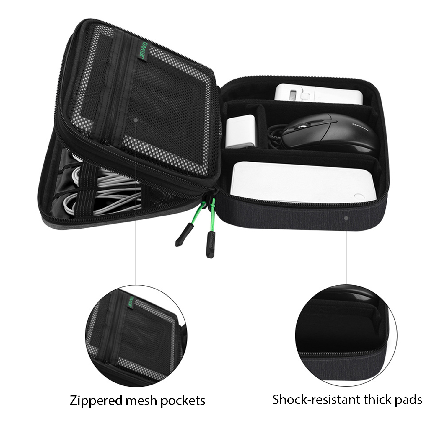 Large capacity multifunctional digital storage handbag 4