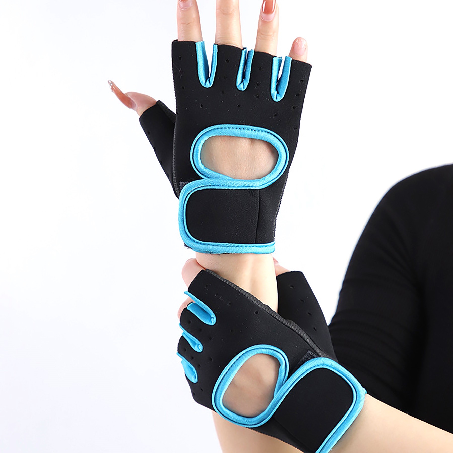 Palm Support Exercise Gloves 7