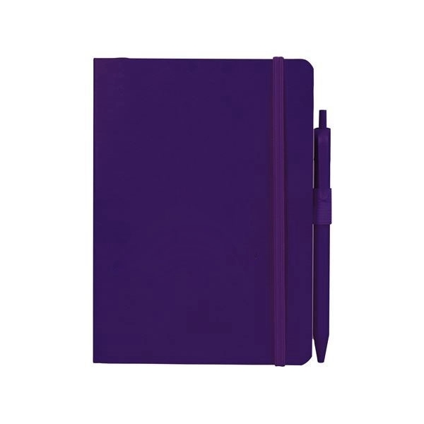 5" x 7" Soft Bound Notebook with Pen 6