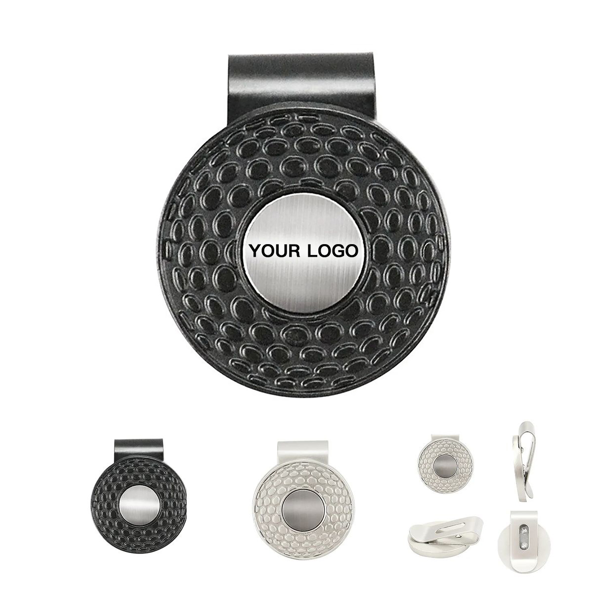 Golf Hat Clip Magnet with Ball Marker Attachment 1