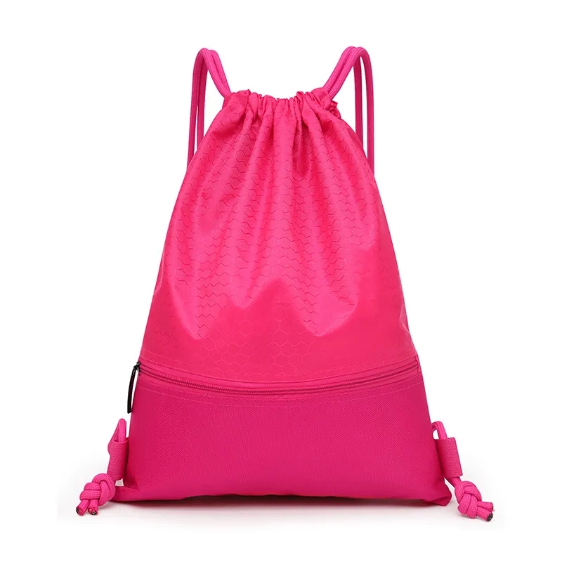 600D Polyester Drawcord Backpack 16