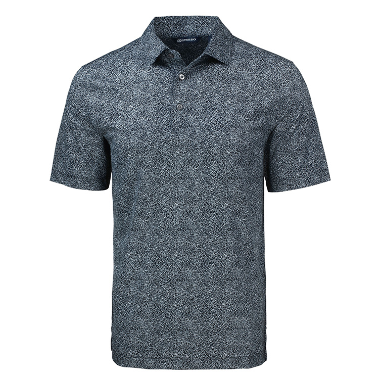 Cutter & Buck Pike Constellation Print Stretch Men's Polo 6