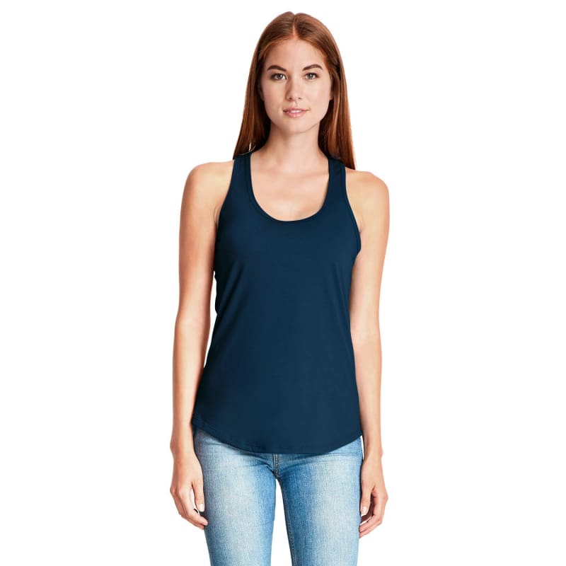 Next Level Apparel Ladies' Gathered Racerback Tank 5