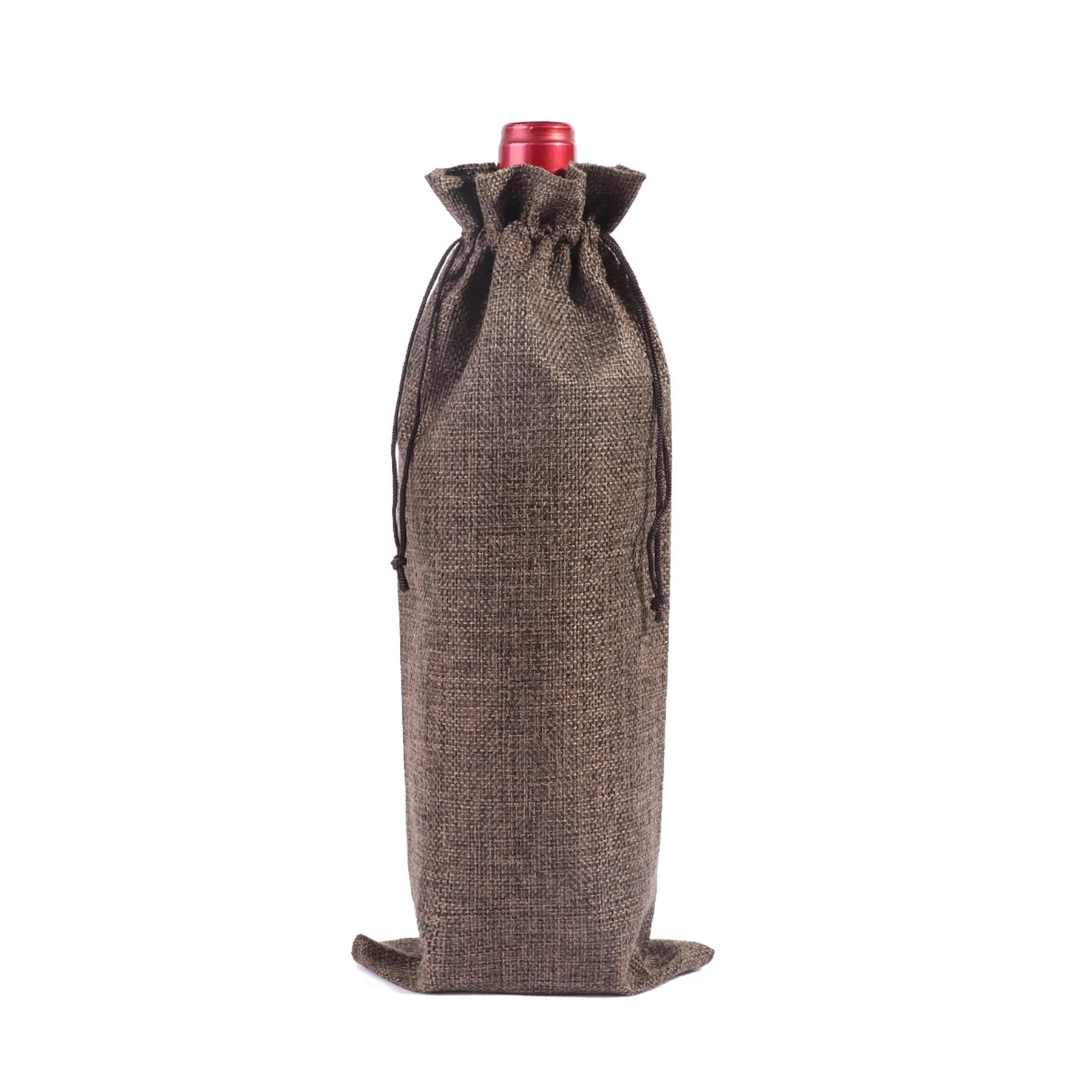 Drawstring Wine Gift Bag 14