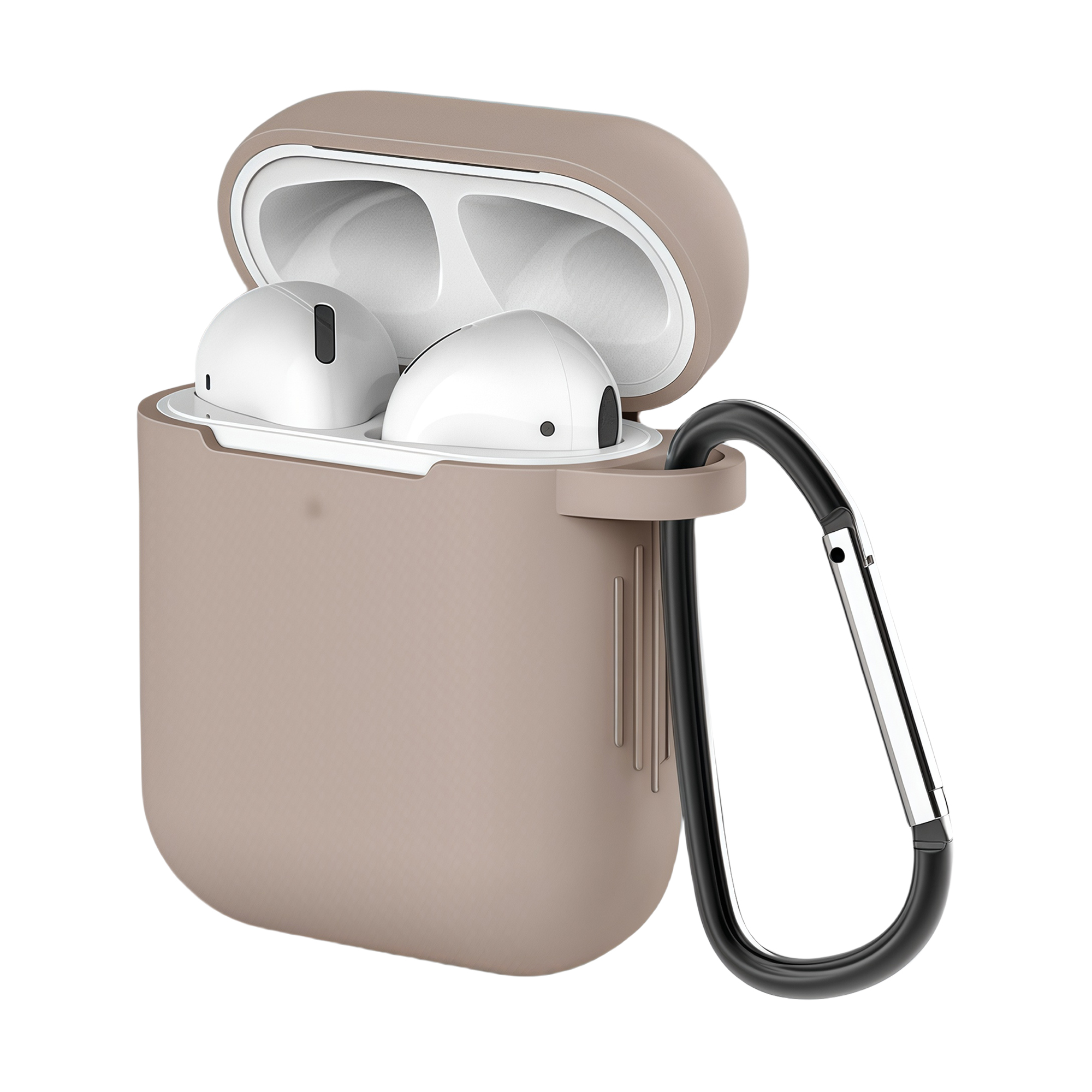 Silicone Earbud Case w/Carabiner 15