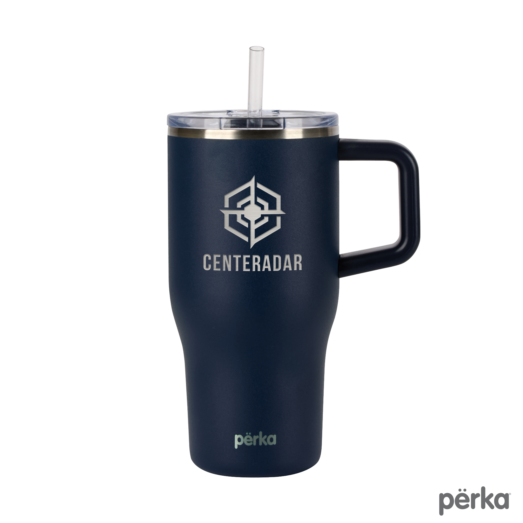 Perka® Myrton 20 oz. Double Wall, Recycled Stainless Steel Travel Mug 23