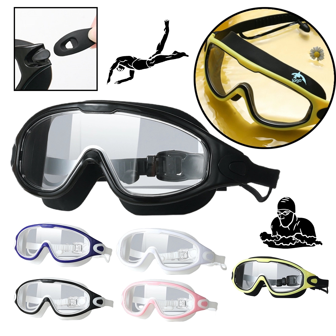 Polycarbonate Swim Goggles 2