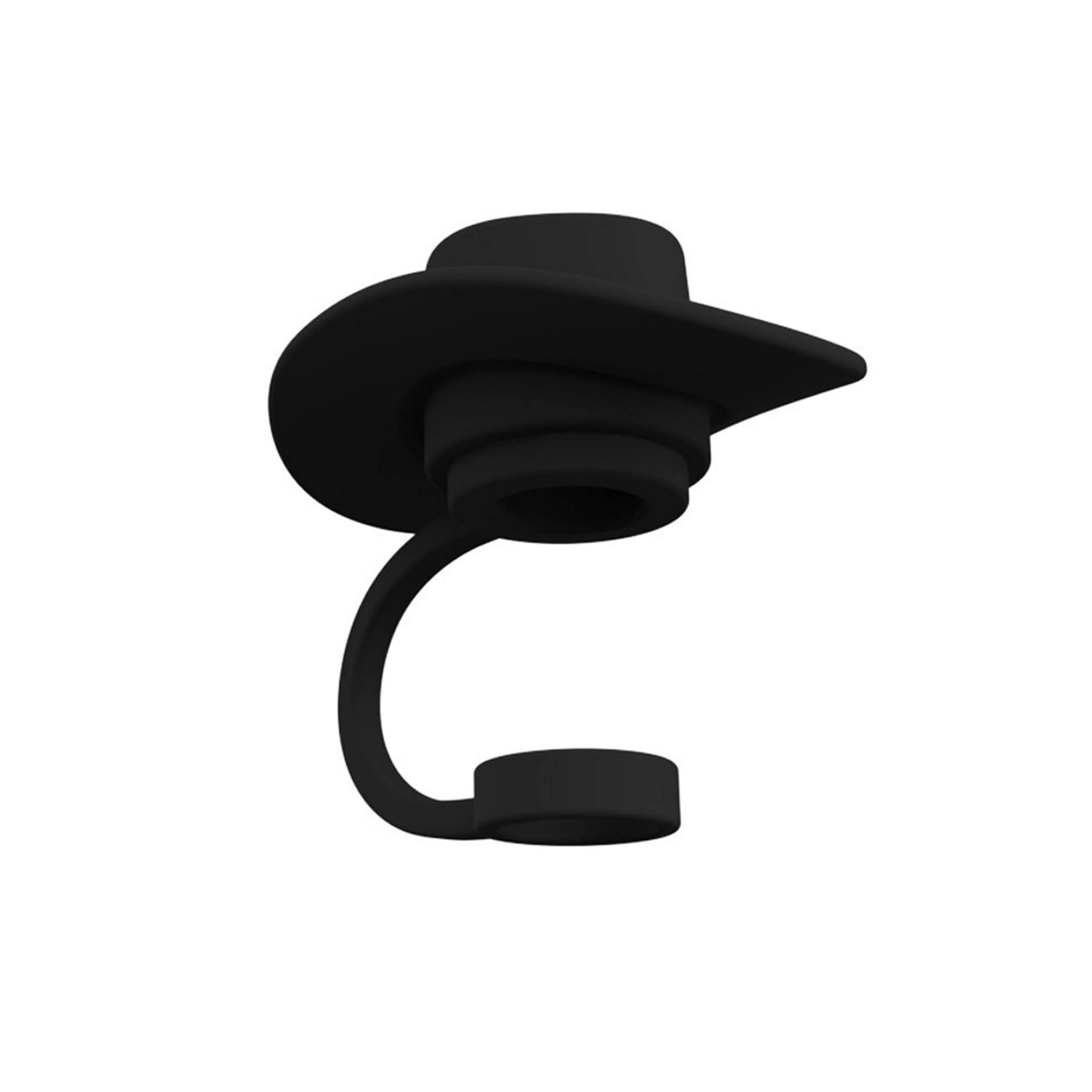 Cowboy Hat Shaped Silicone Straw Stoppers 6
