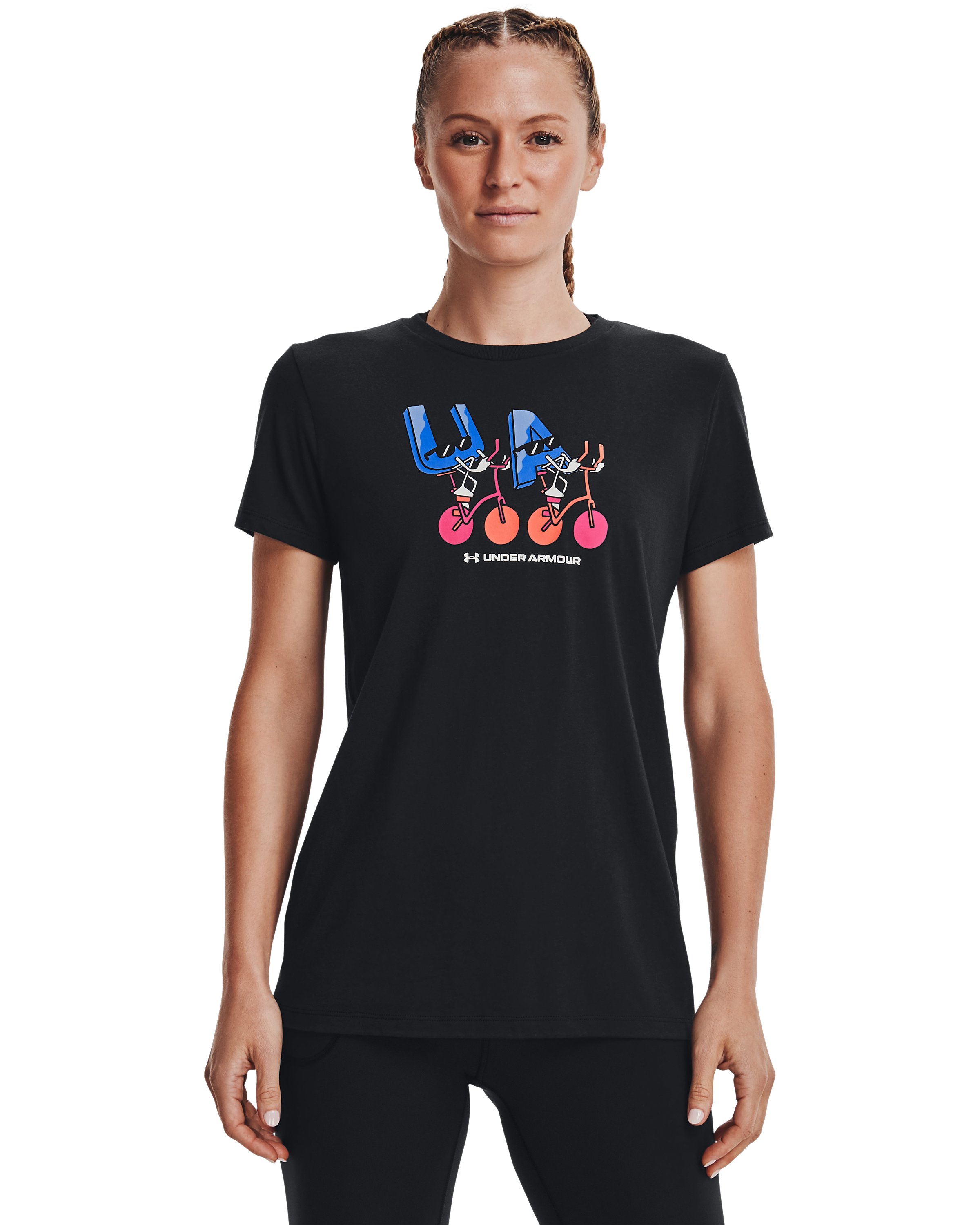 Women's UA Biking Illustration Short Sleeve 2