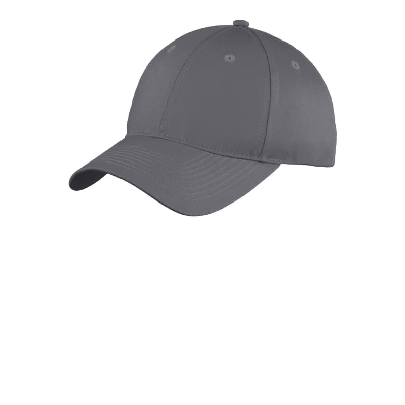 Port & Company Youth Six-Panel Unstructured Twill Cap. 4