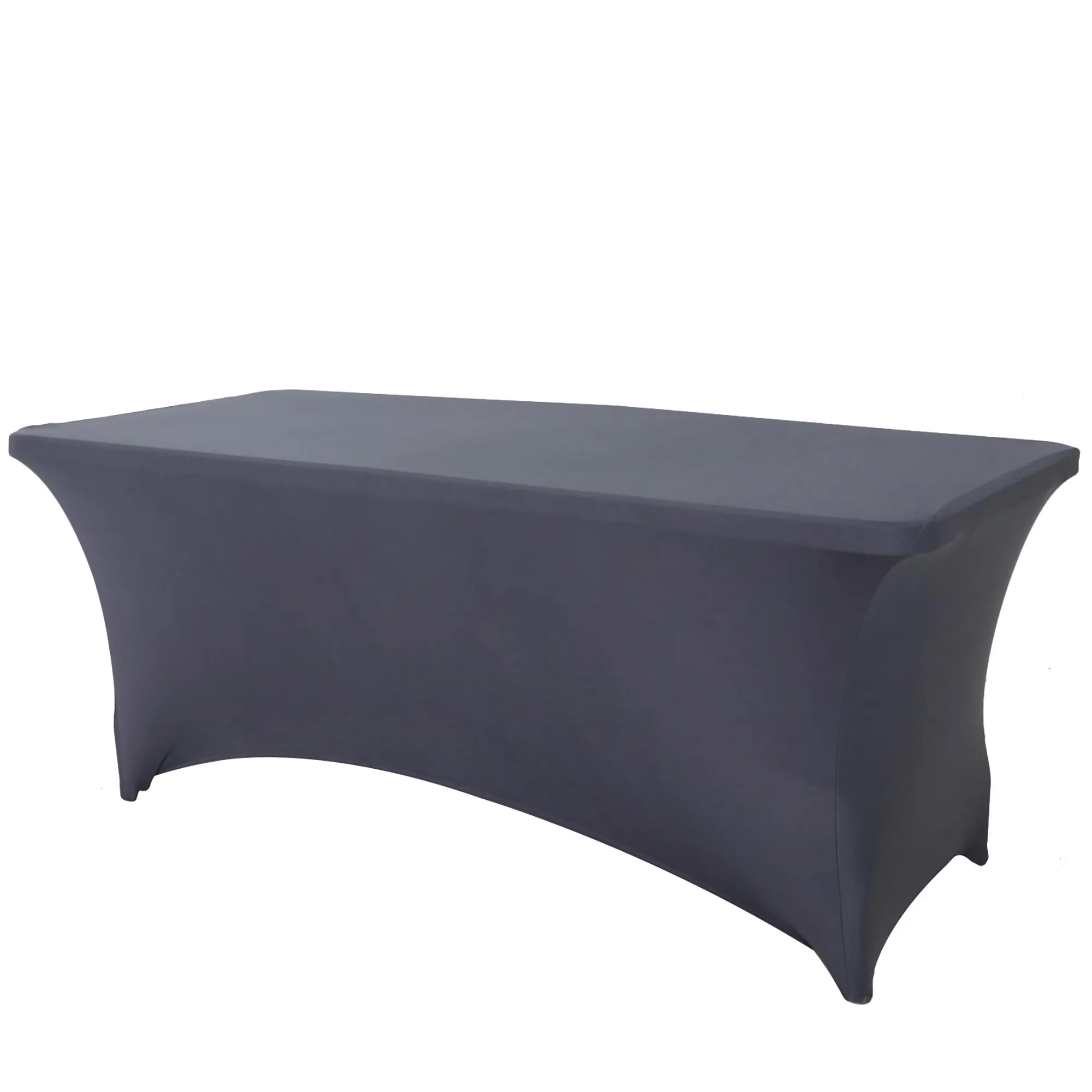 6FT Stretch Tablecloth Fits Rectangular Table MOQ 1PCS 2