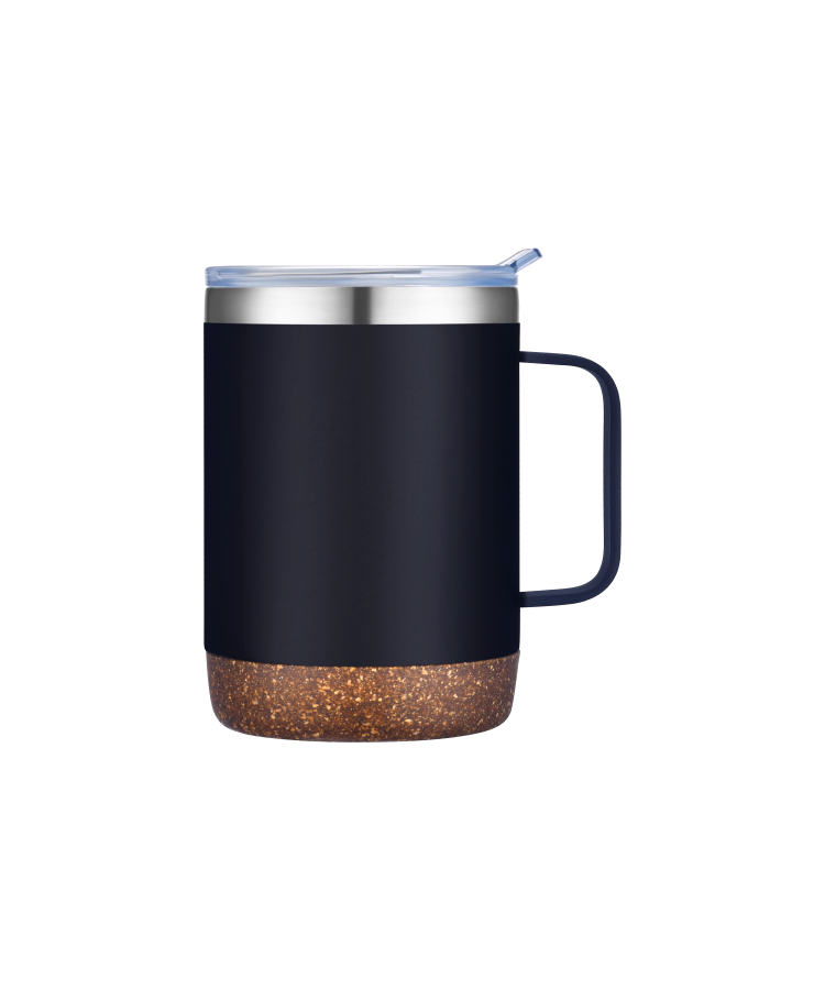 Union Printed - 12 oz Vacuum Mug w/ Cork Bottom - Full Color 4