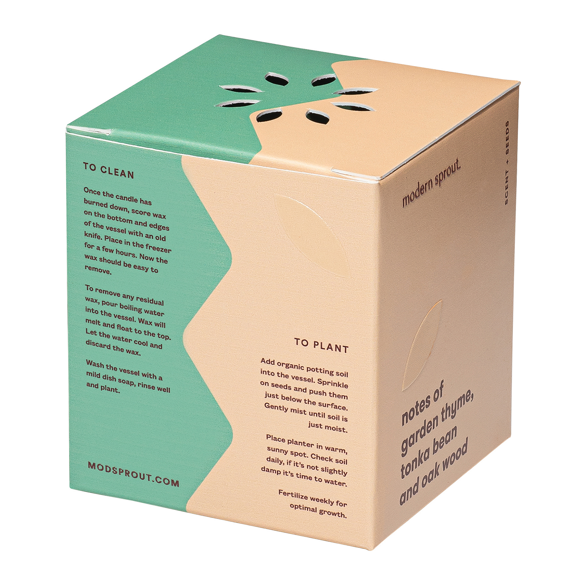 Modern Sprout® Rooted Candle 12