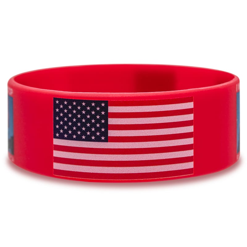 1 Inch Full Color Printed Wristbands 199