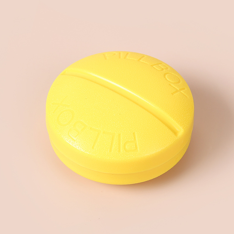 Capsule Shape Pill Storage Box 7