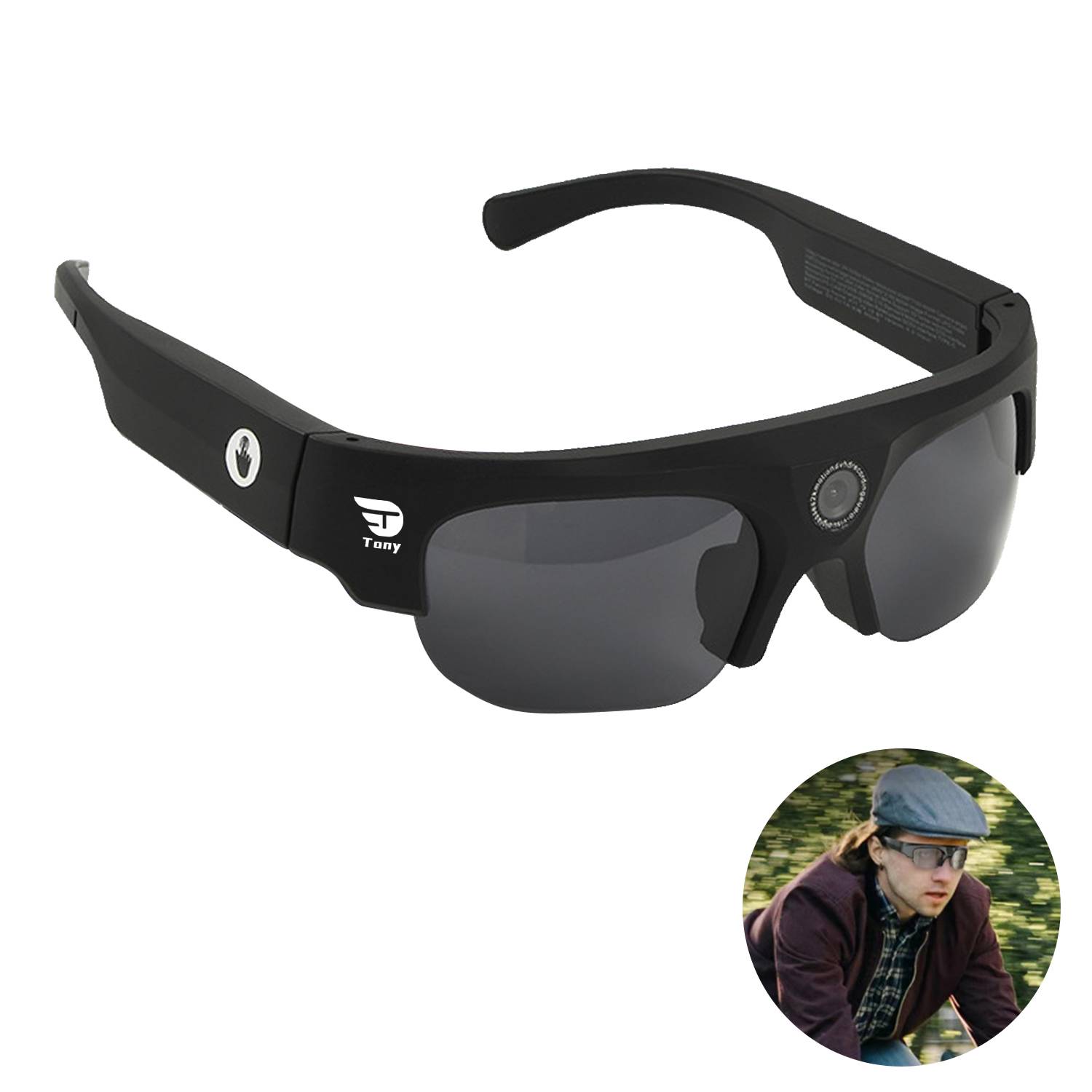 128GB Intelligent Sports Camera Glasses 1