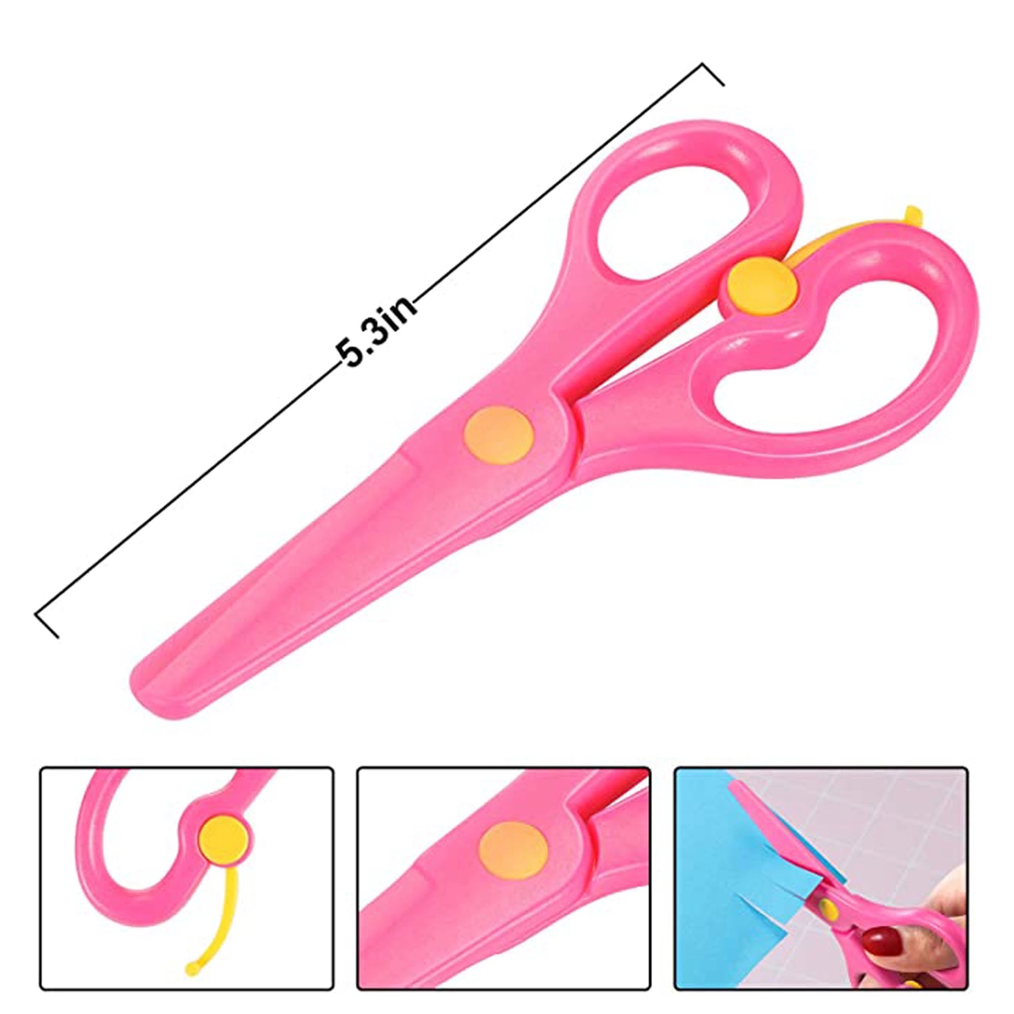 Plastic Elastic Scissors 5