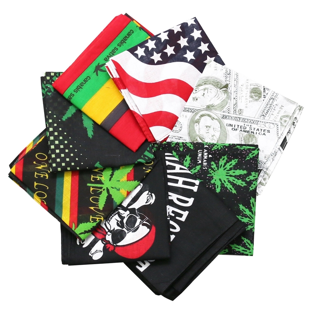 Solid Color Custom Bandanas - 22" w x 22"h 6