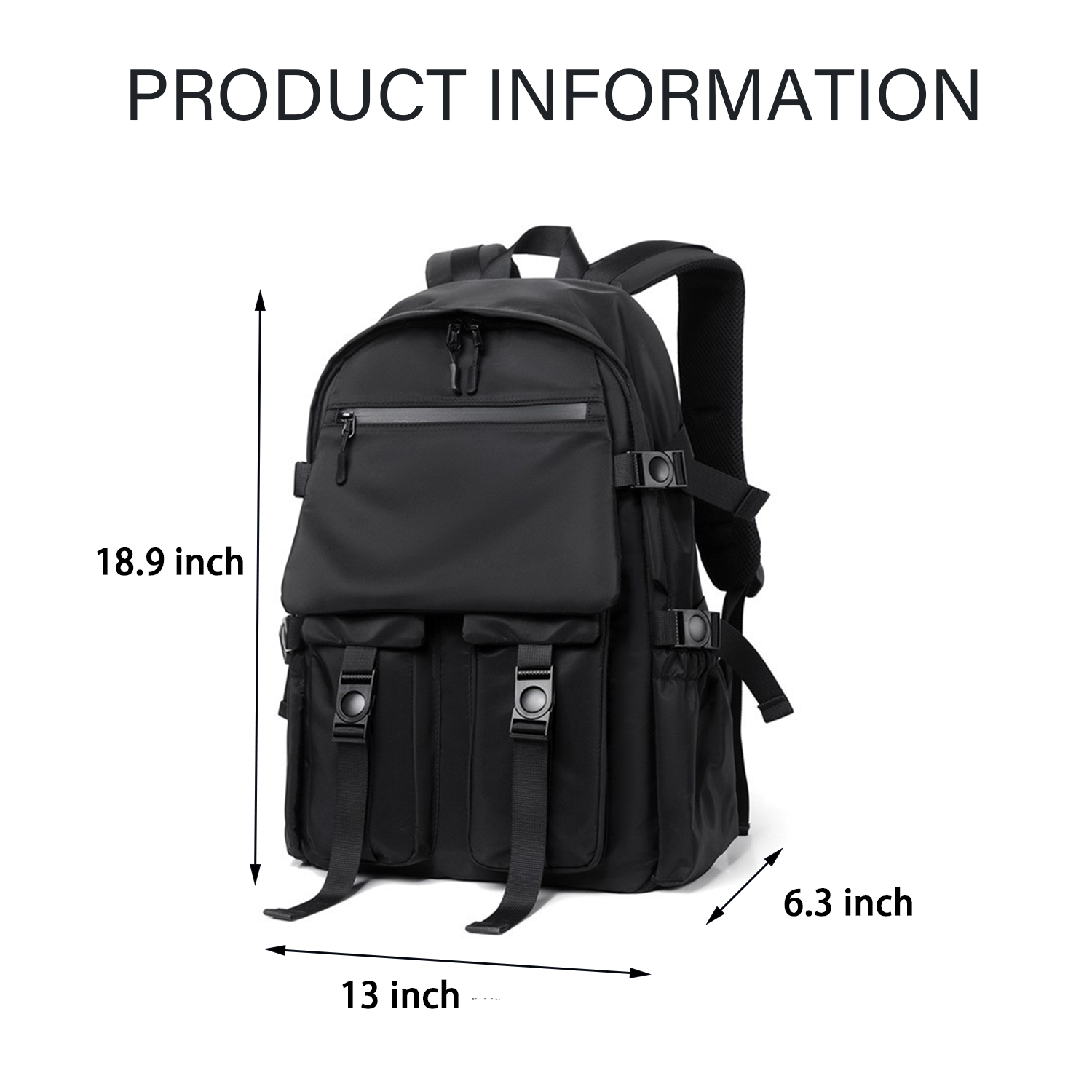 Waterproof Laptop School Backpack 6