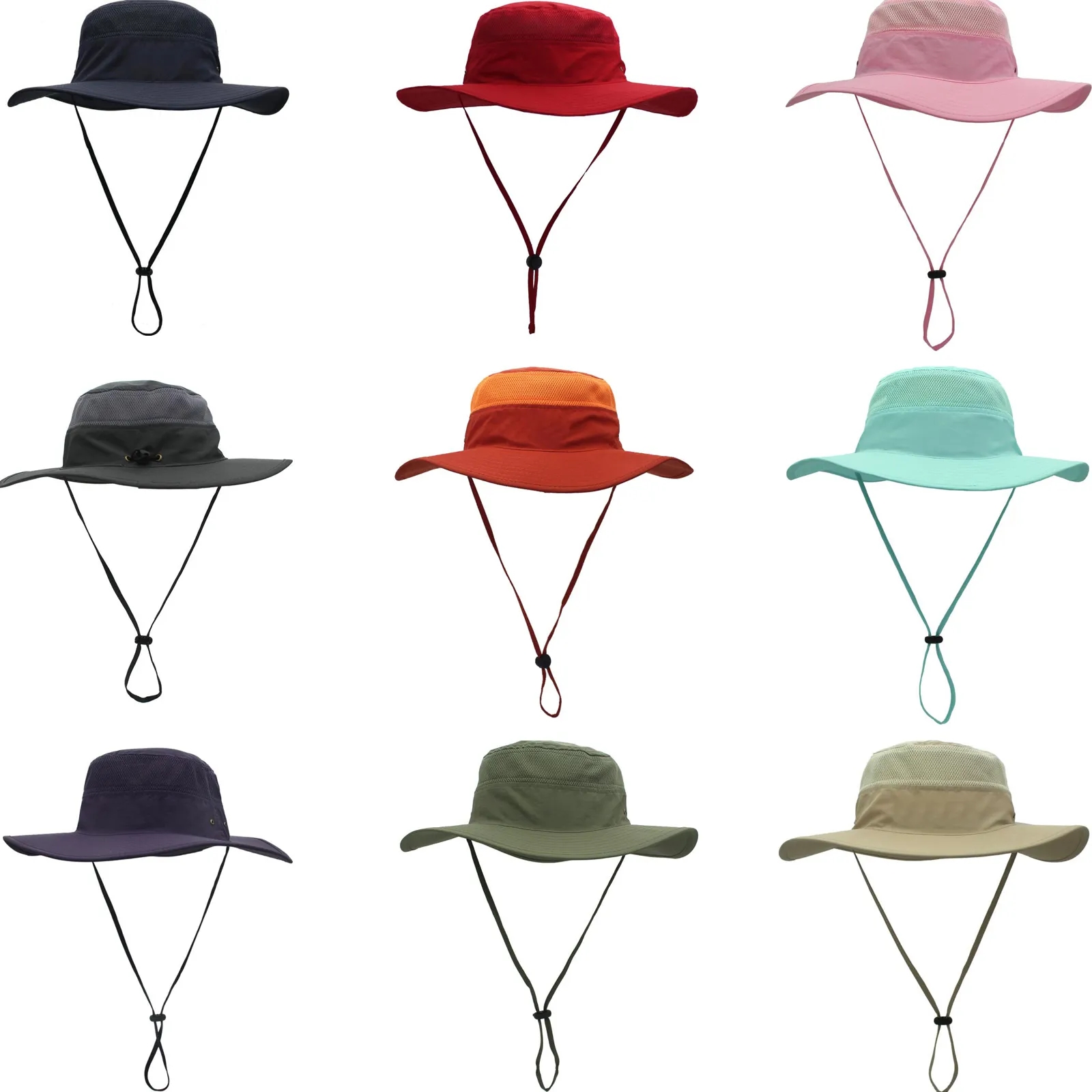 Wide Brim UV Protection Sun Bucket Hat 1