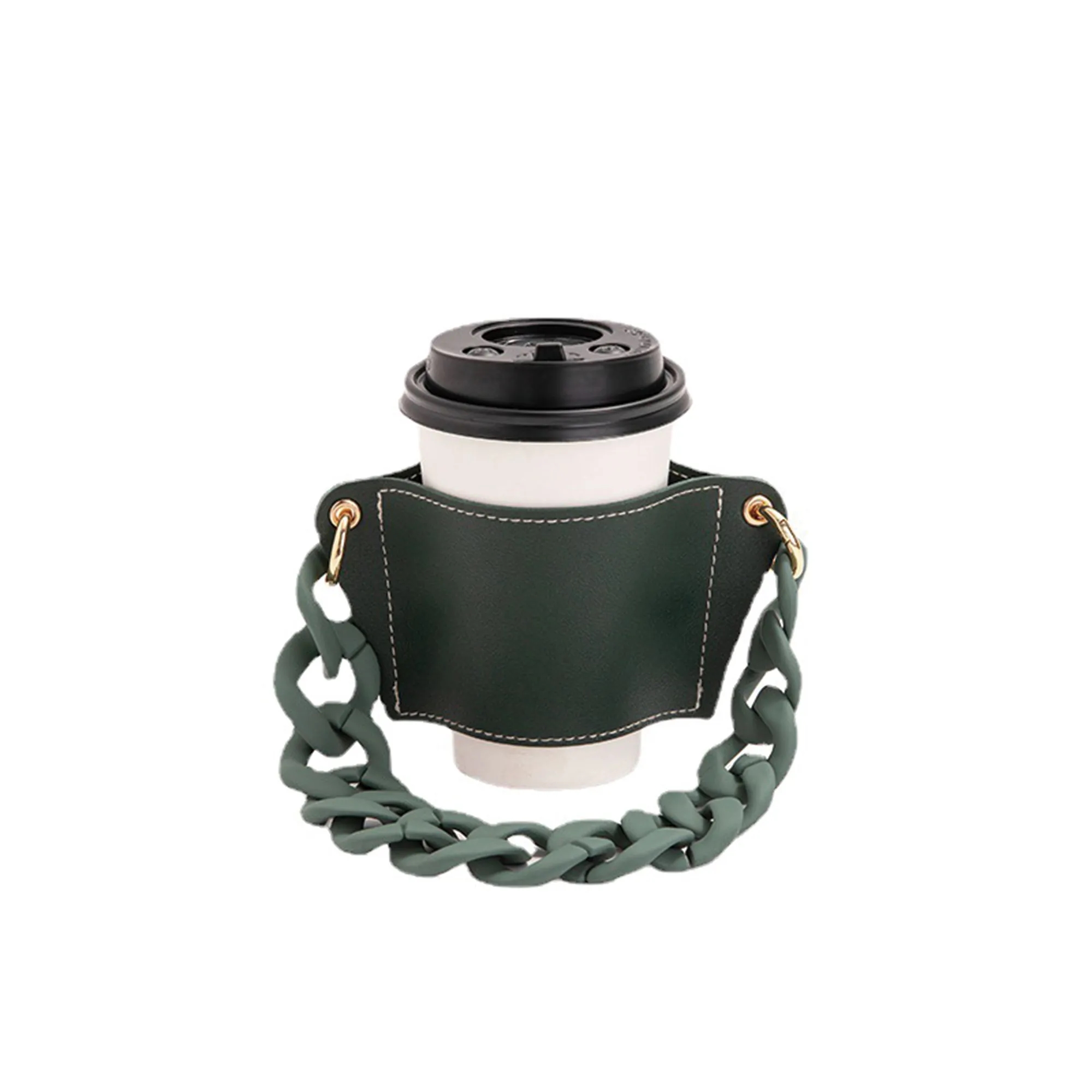 PU Removable Chain Cup Sleeve 5