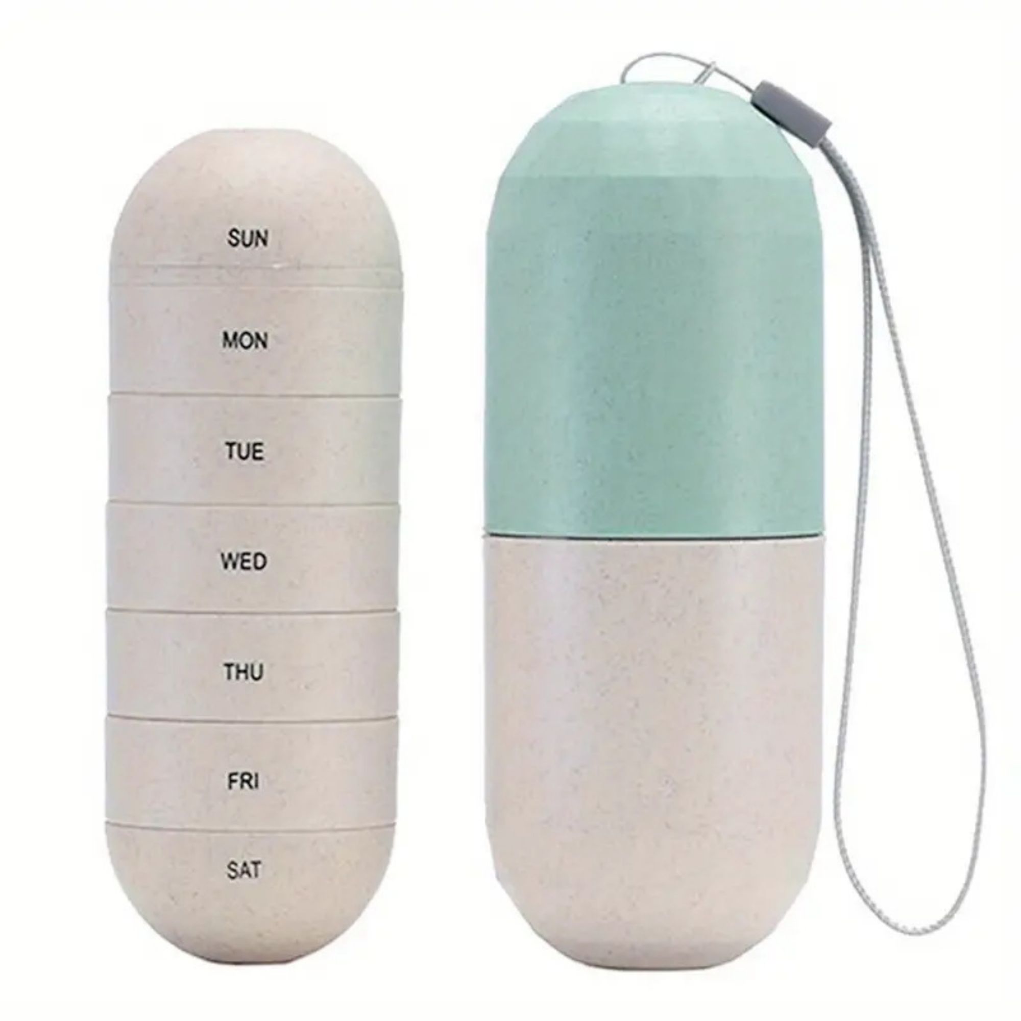 Large Compartment Weekly Pill Organizer 2