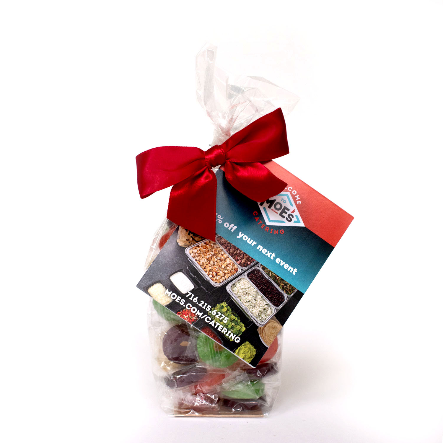 Gift Bag with Printed Card & Rectangle Magnet Premium Fill 8