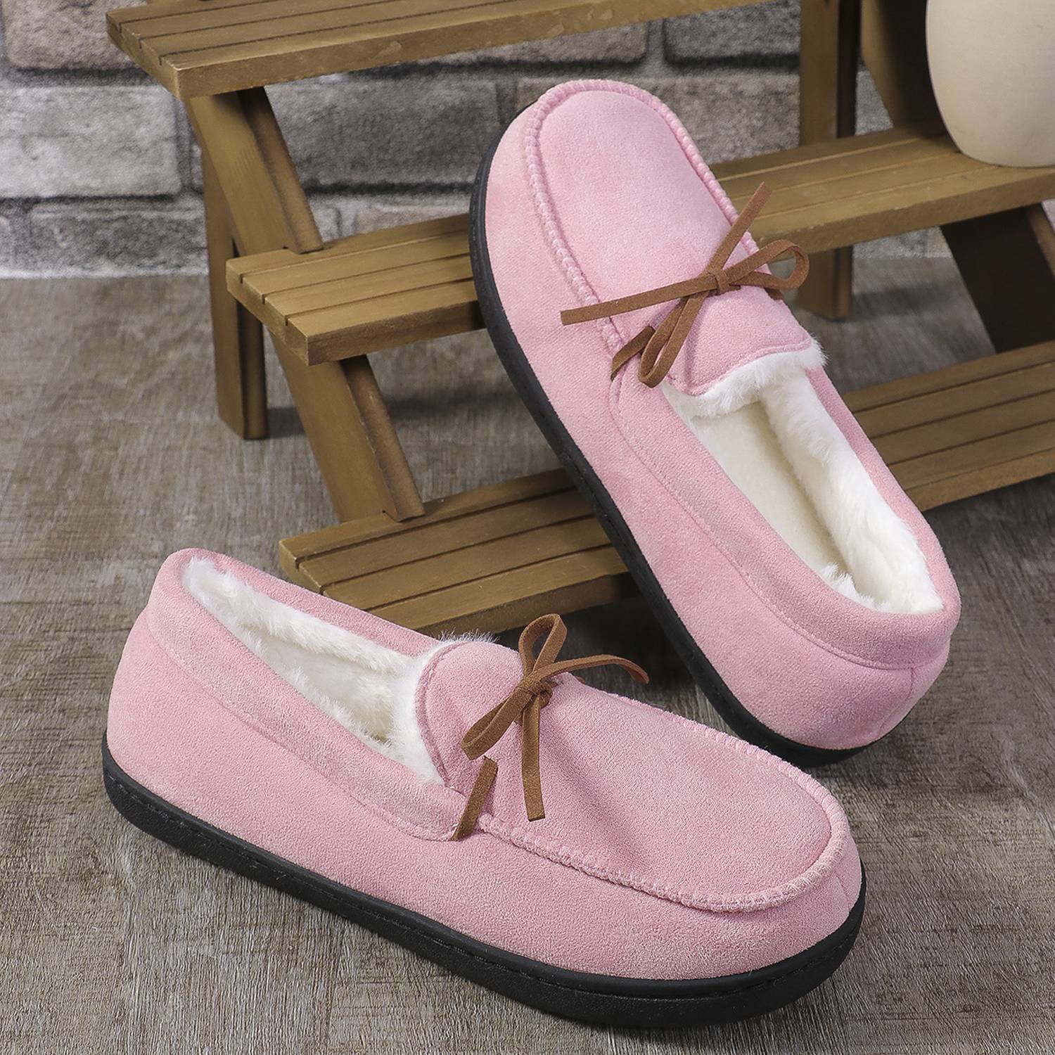 Women'sLlightweight And Comfortable Winter Warm Bean Shoes 6