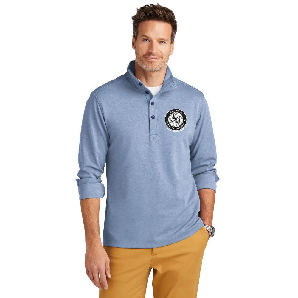 Brooks Brothers(R) Mid-Layer Stretch Half-Button 8