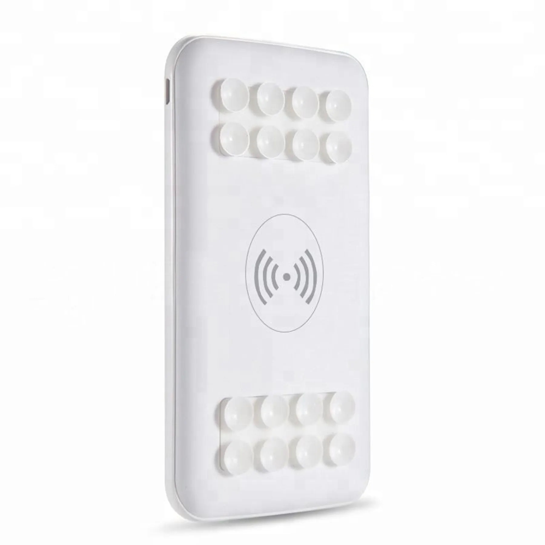 10000mah 2 in 1 Sucker Wireless Charger Power Bank 1