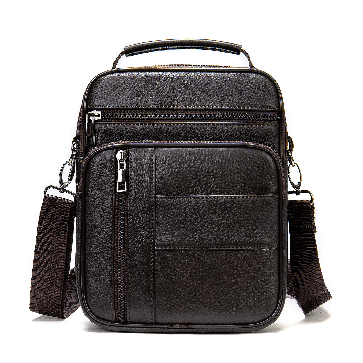 Genuine Leather Crossbody Bags for Men 3