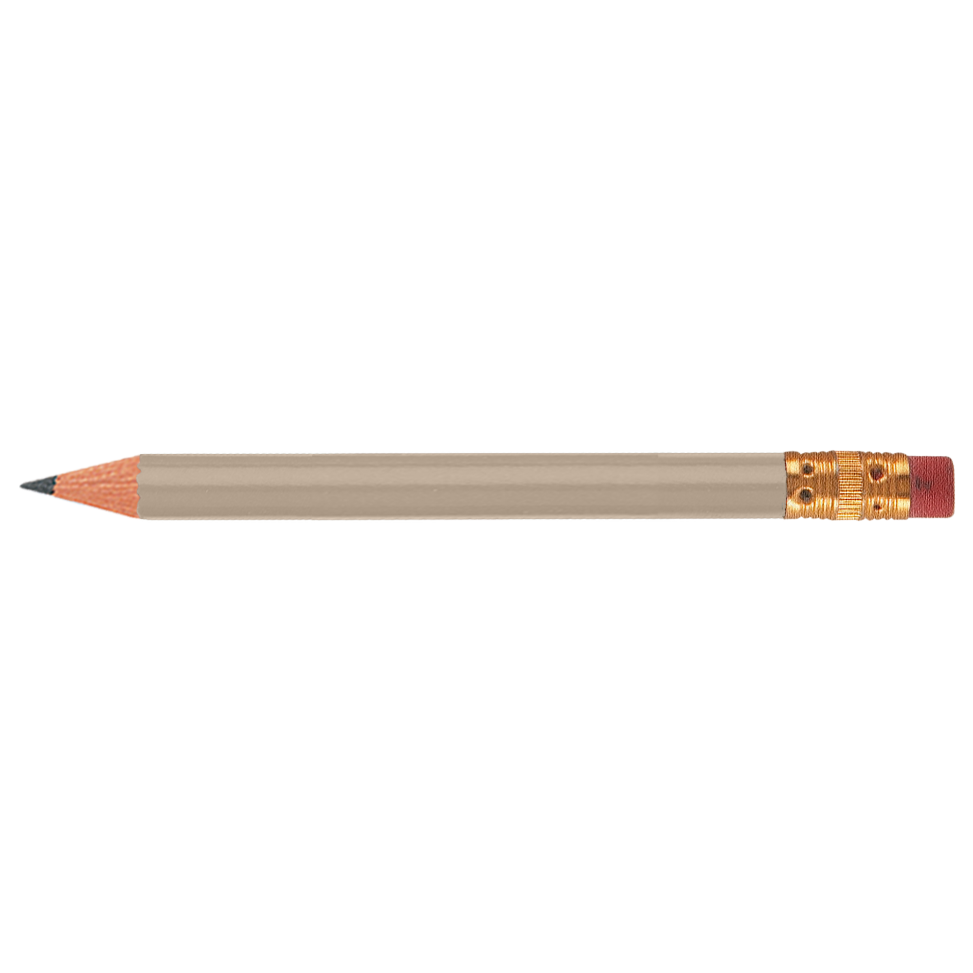 Golf Pencil (Round, Eraser) 10