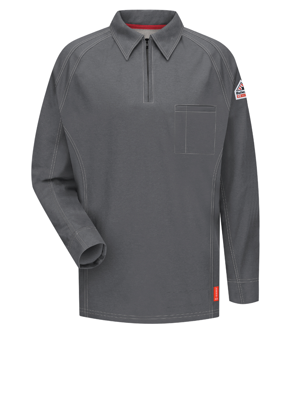 Bulwark - Men's iQ Series® Comfort Knit Flame-Resistant Long Sleeve Polo 4