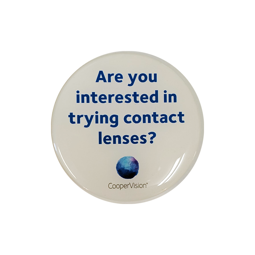 Magnetic Promo / Button / Name Badge with custom shape from 3.1 - 4 Sq. In. 7